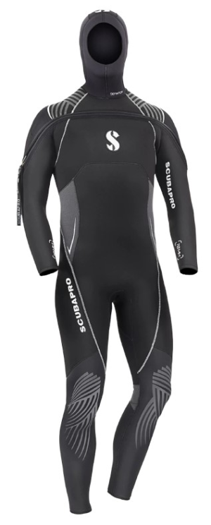 Muta umida scubapro definition 7mm con cerniera frontale