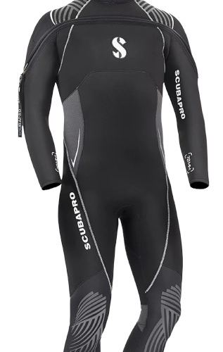 Scubapro definition 7 con cappuccio e cerniera frontale uomo