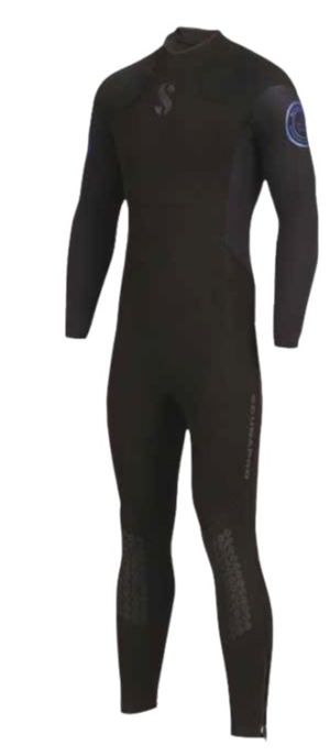 Muta umida scubapro oneflex 3mm c/zip dorsale uomo