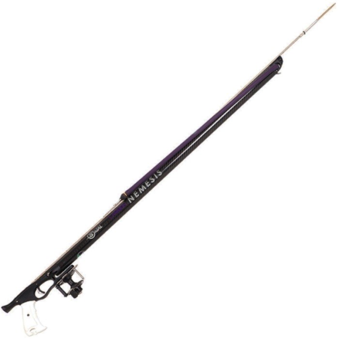 Fucile subacqueo sigalsub nemesis pro carbon con mulinello